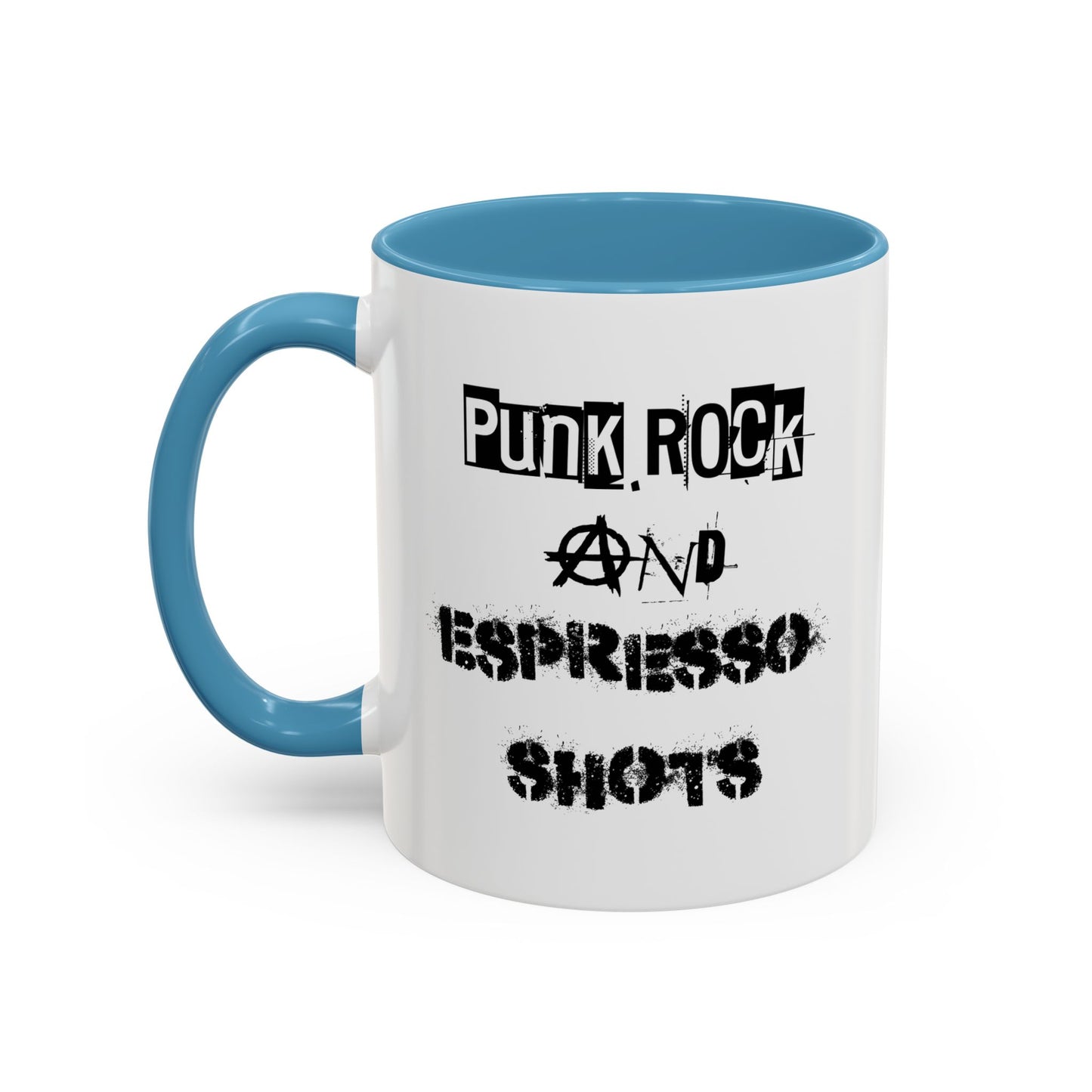 Punk Rock and Espresso Shots Mug