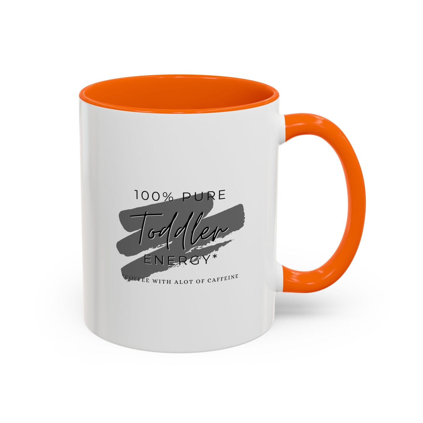 Toddler Energy Coffee Mug – Black Accent for Busy Parents