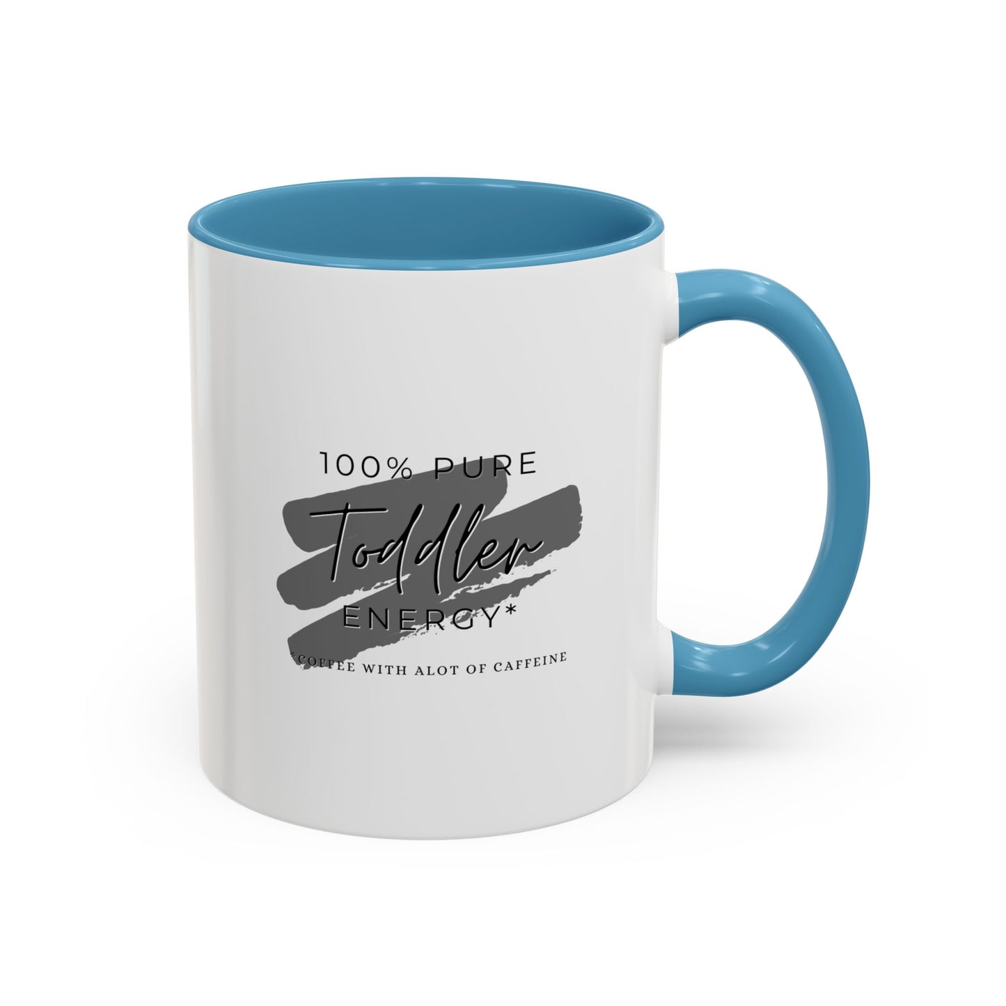 Toddler Energy Coffee Mug – Black Accent for Busy Parents