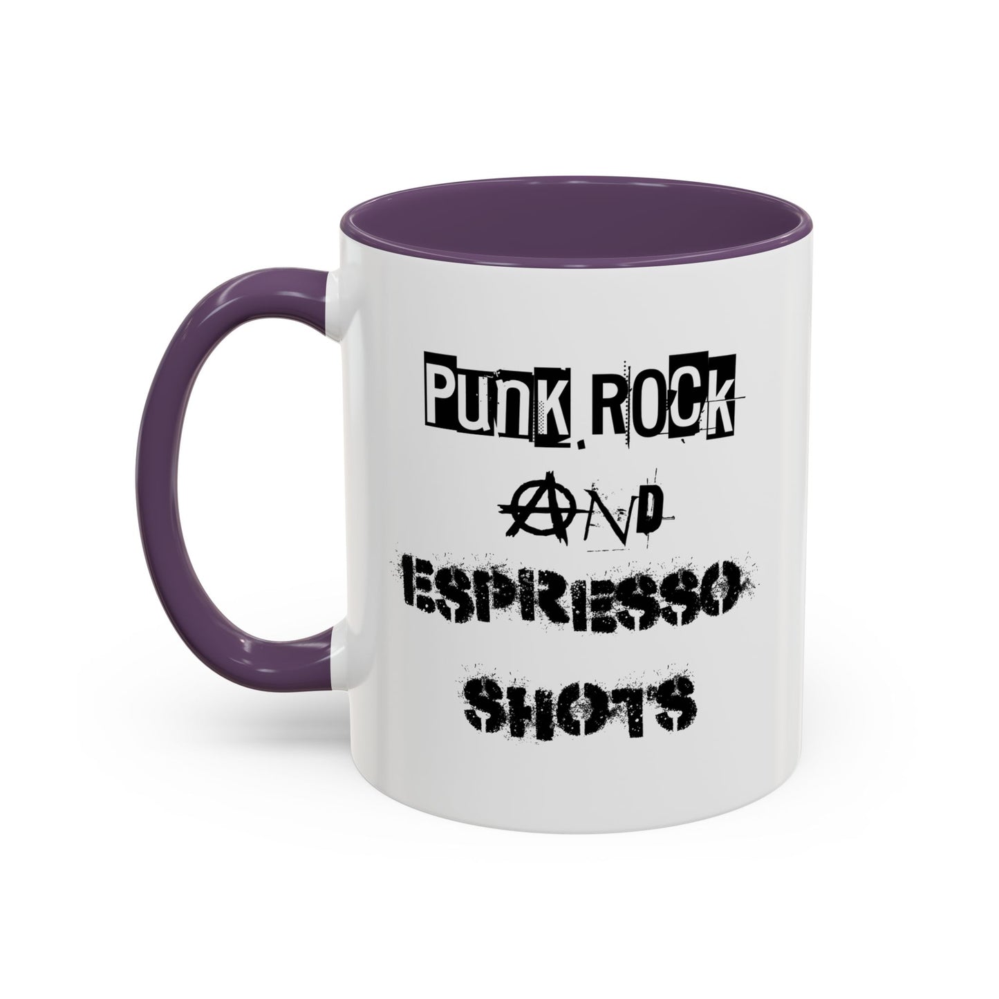 Punk Rock and Espresso Shots Mug