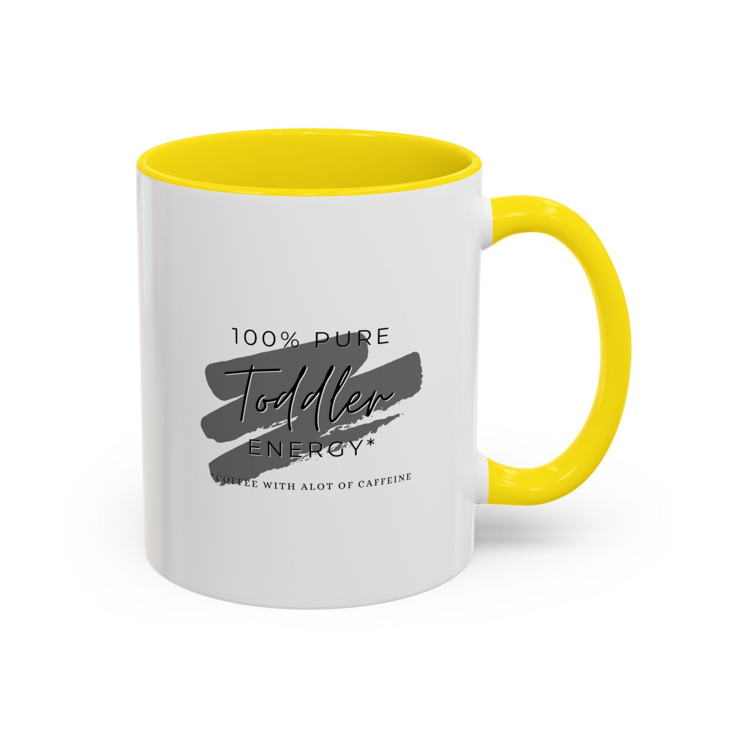 Toddler Energy Coffee Mug – Black Accent for Busy Parents