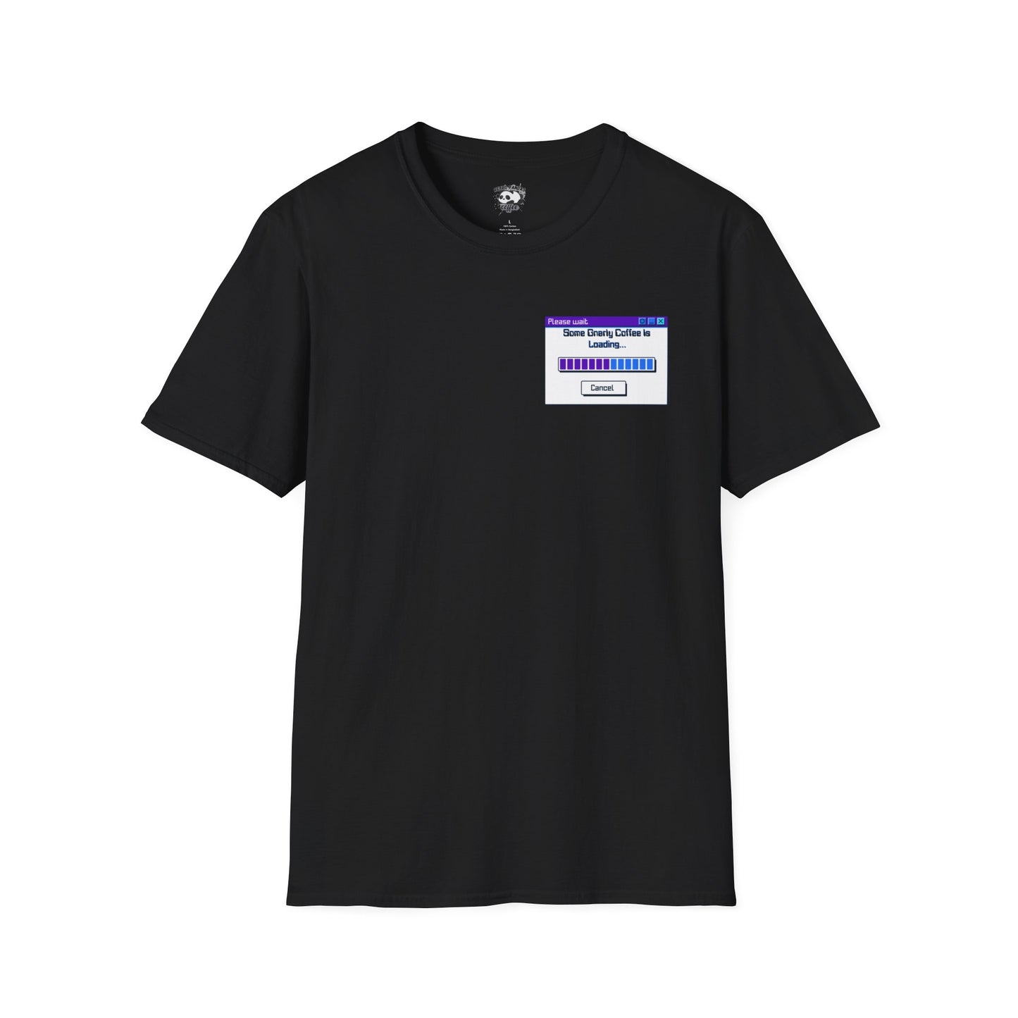 Retro Pandas Coffee Unisex Softstyle T-Shirt