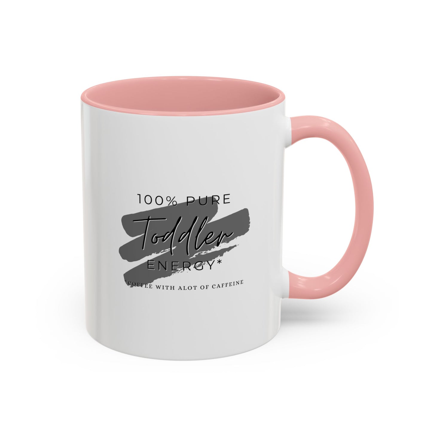 Toddler Energy Coffee Mug – Black Accent for Busy Parents