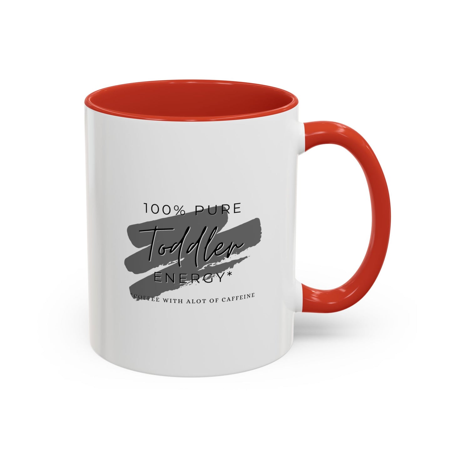Toddler Energy Coffee Mug – Black Accent for Busy Parents