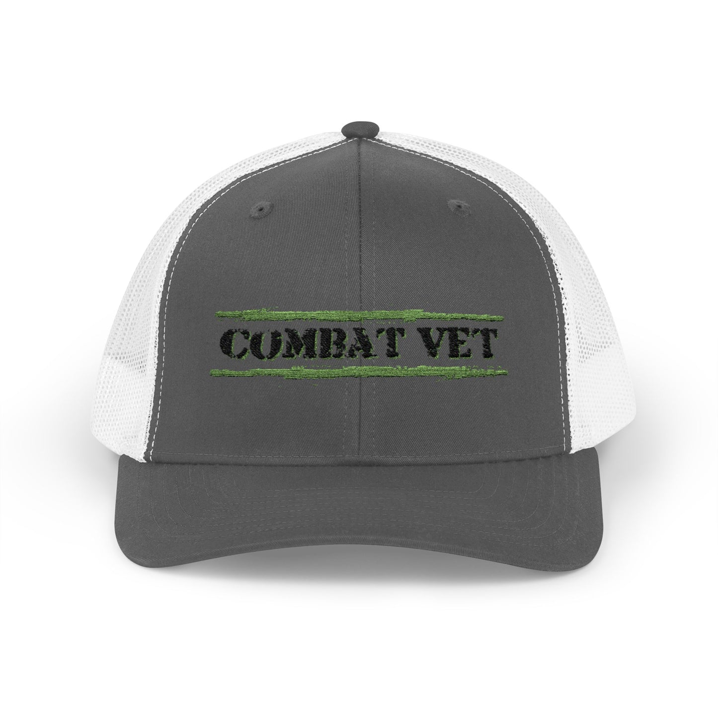 Combat Vet Snapback Trucker Cap - Show Your Pride