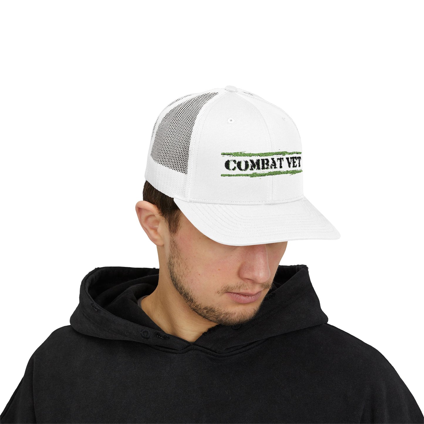 Combat Vet Snapback Trucker Cap - Show Your Pride