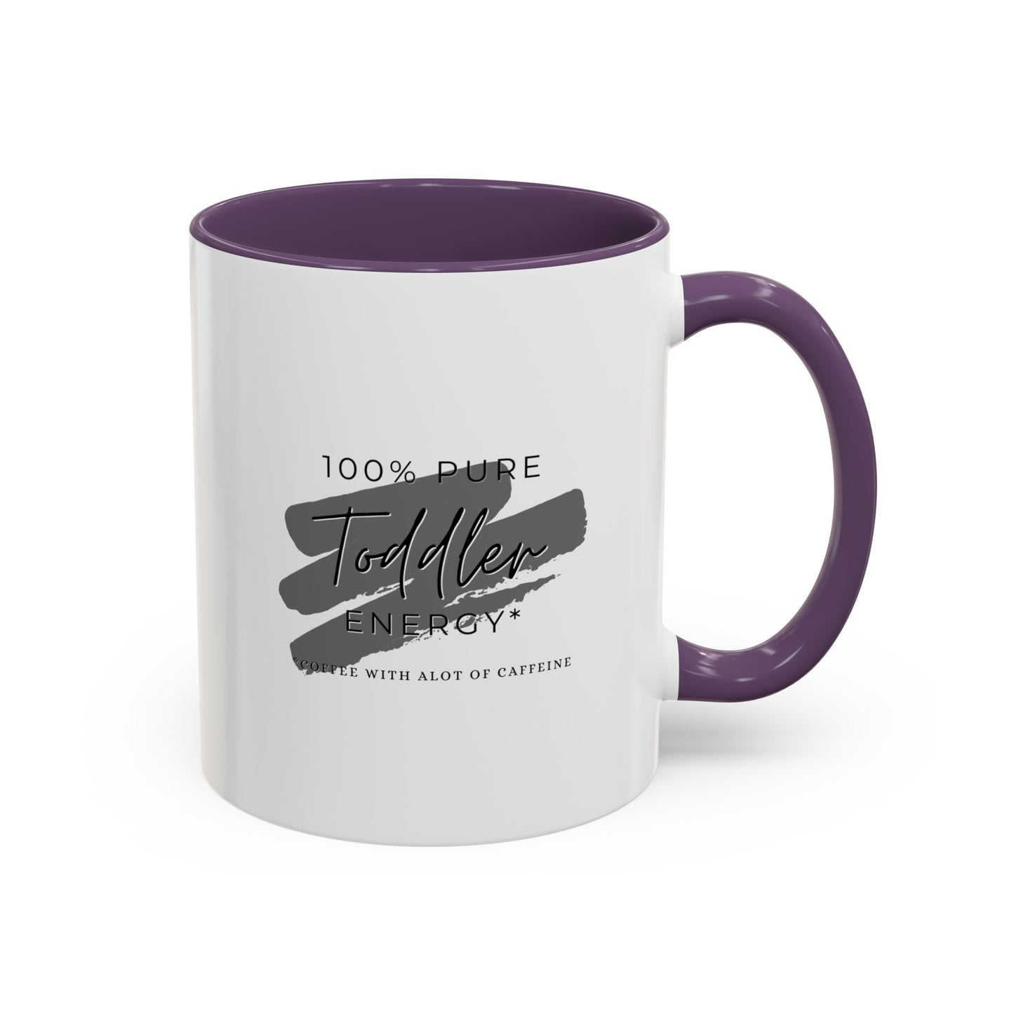 Toddler Energy Coffee Mug – Black Accent for Busy Parents
