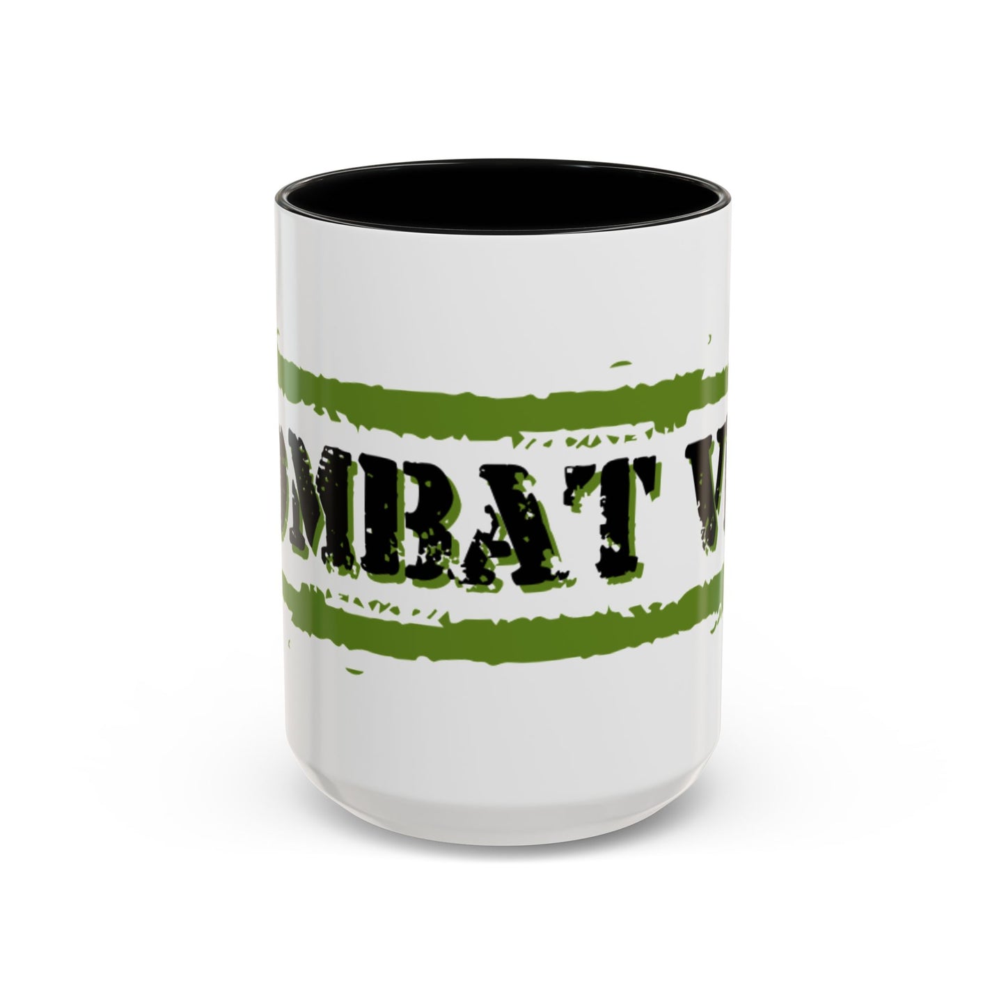 Veteran Combat Coffee Mug - Bold Design for Military Appreciation