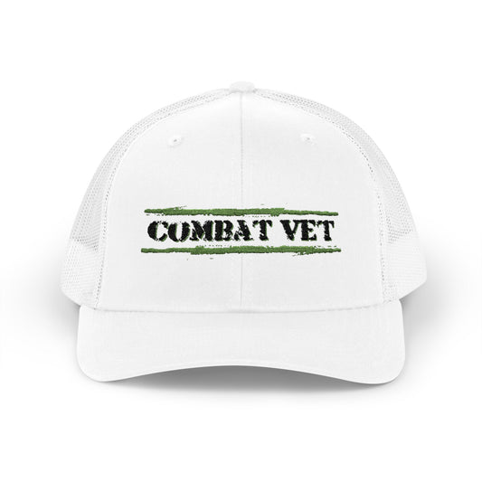 Combat Vet Snapback Trucker Cap - Show Your Pride
