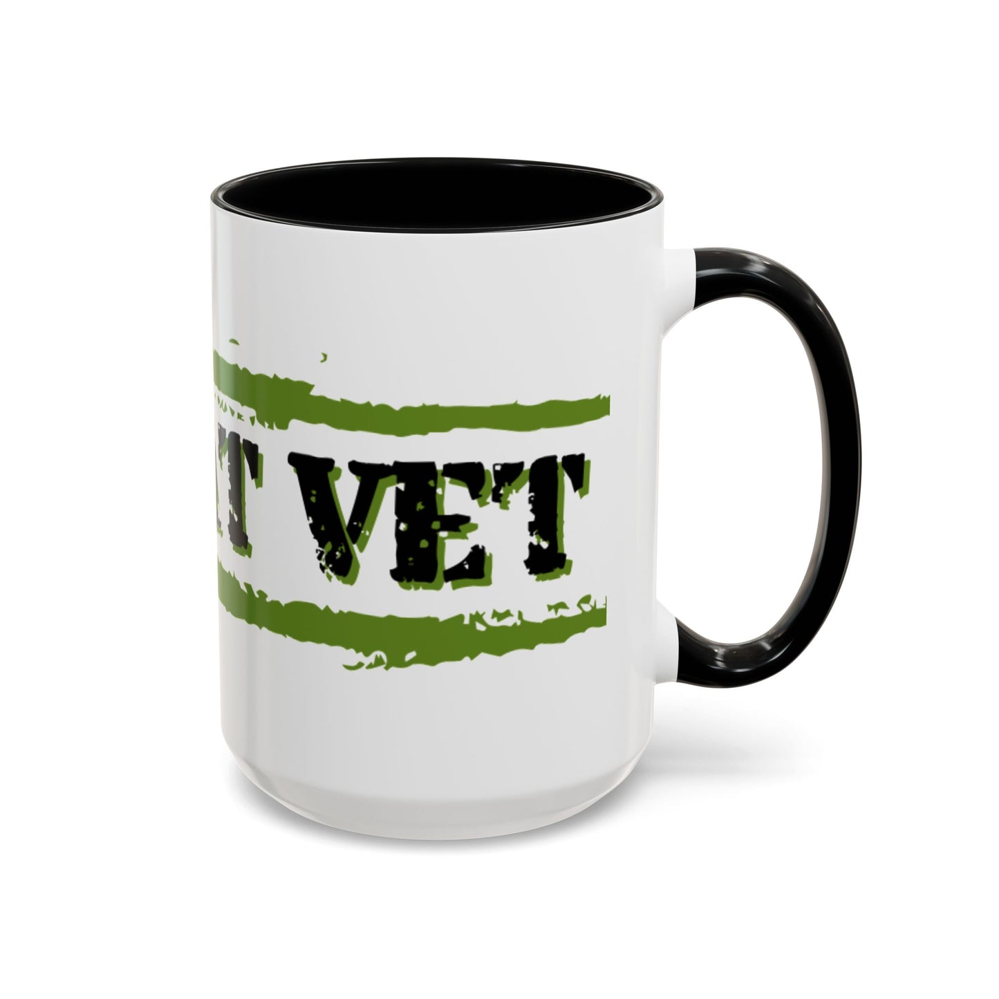 Veteran Combat Coffee Mug - Bold Design for Military Appreciation