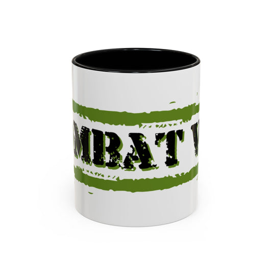 Veteran Combat Coffee Mug - Bold Design for Military Appreciation