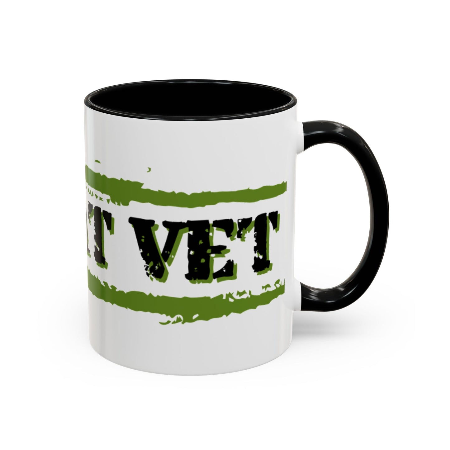 Veteran Combat Coffee Mug - Bold Design for Military Appreciation