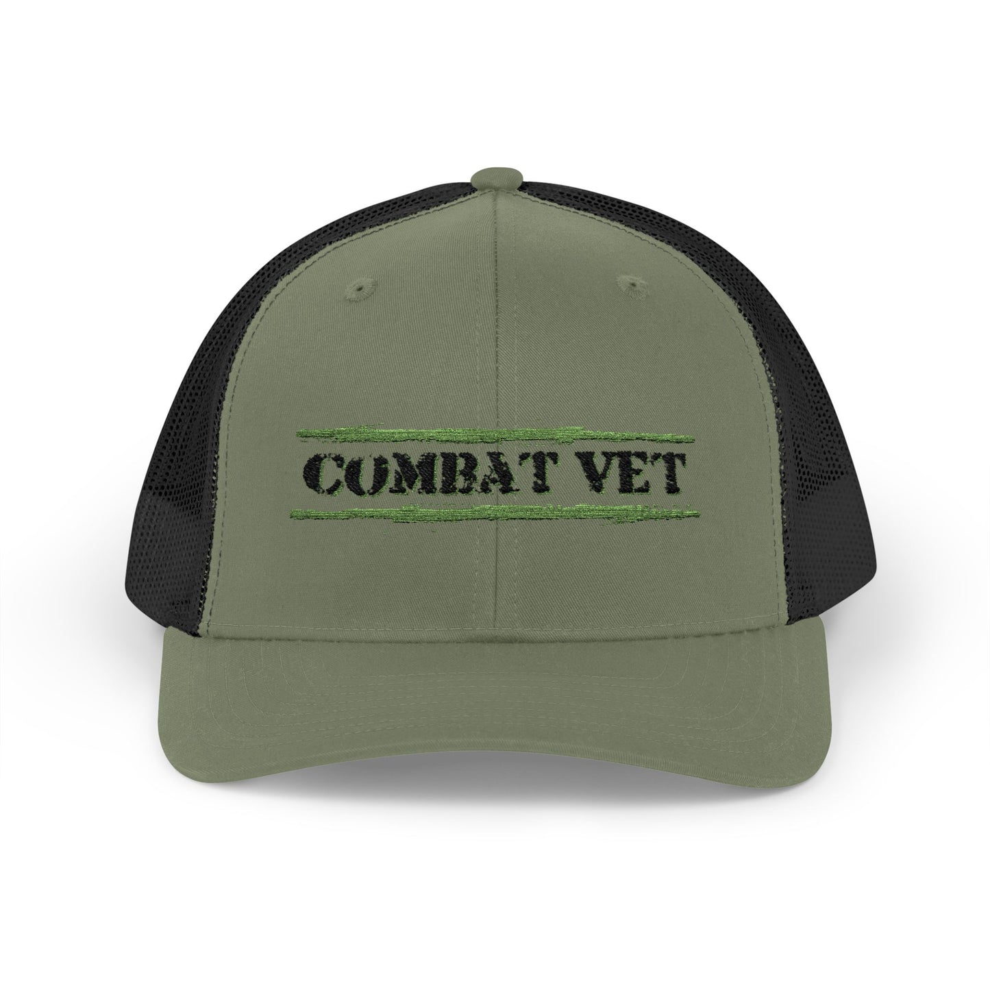 Combat Vet Snapback Trucker Cap - Show Your Pride