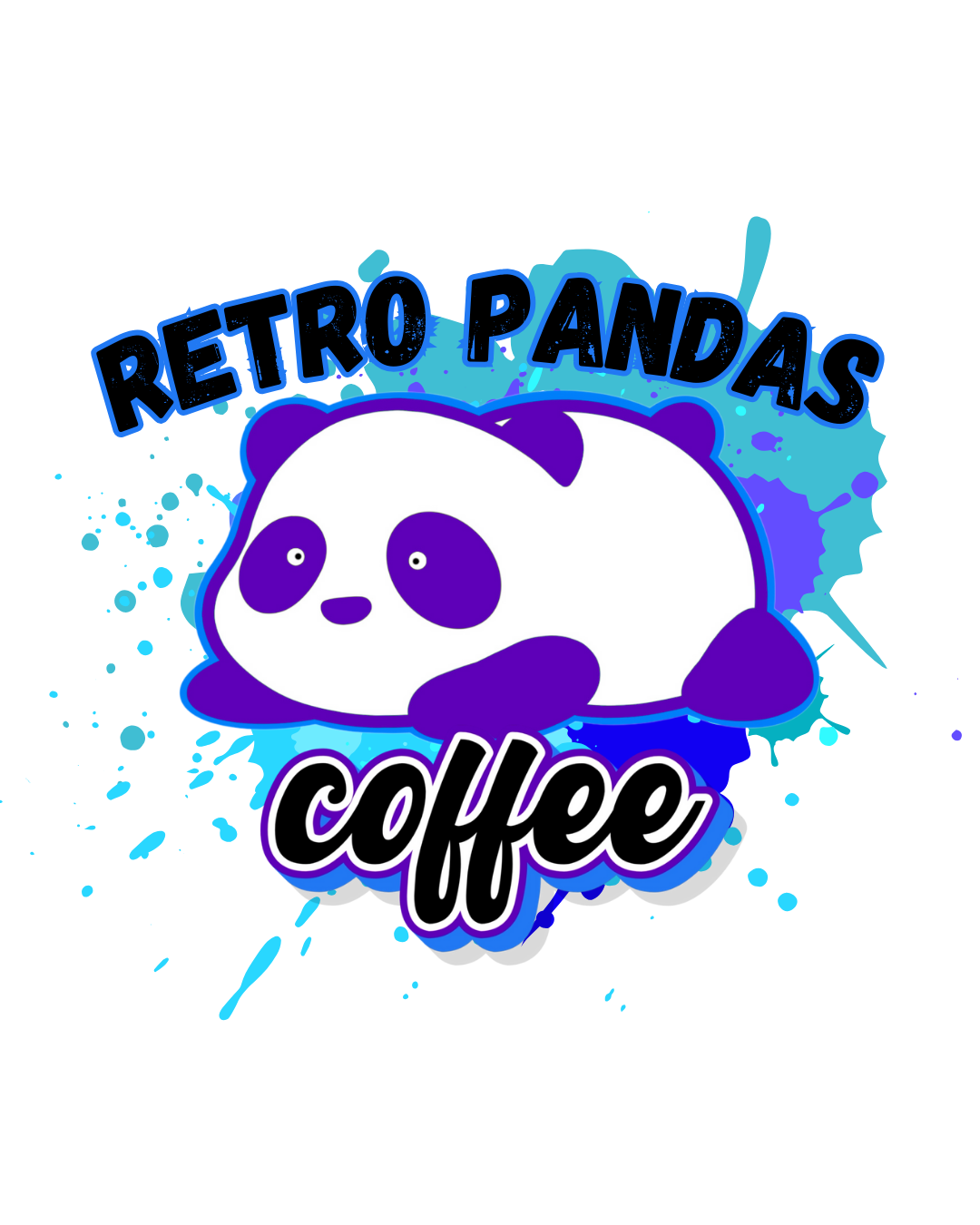 Retro Pandas Coffee